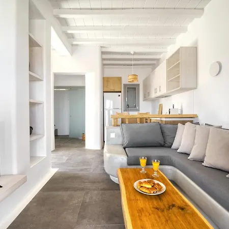 アパートホテル Kk Mykonos Village アノ・メラ