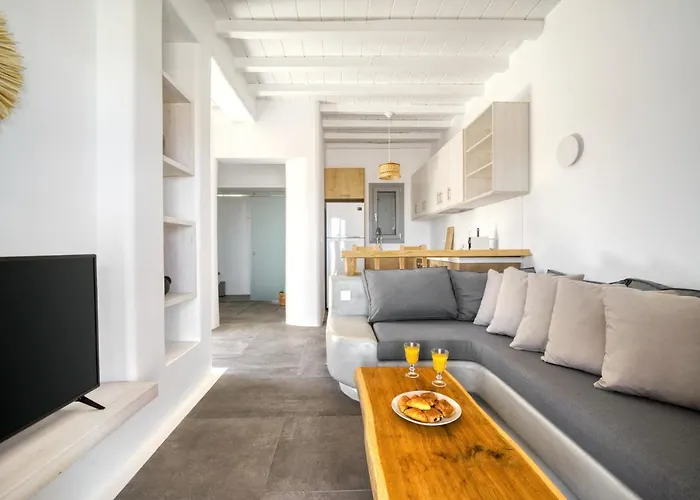 Ξενοδοχείο με διαμερίσματα Kk Mykonos Village Άνω Μερά