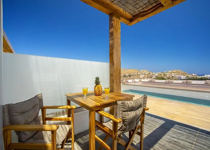 Ξενοδοχείο με διαμερίσματα Kk Mykonos Village Άνω Μερά