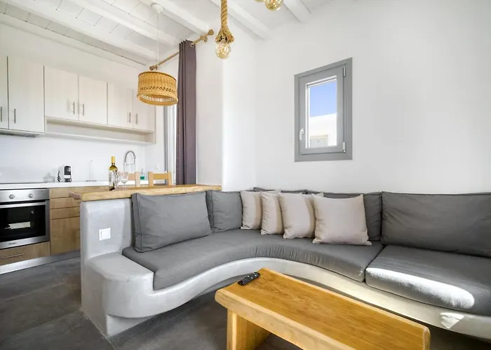 Ξενοδοχείο με διαμερίσματα Kk Mykonos Village Άνω Μερά