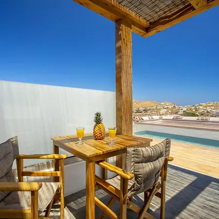 アパートホテル Kk Mykonos Village アノ・メラ